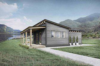 Truoba Mini 117 Modern House Plan Truoba Plan 924 7