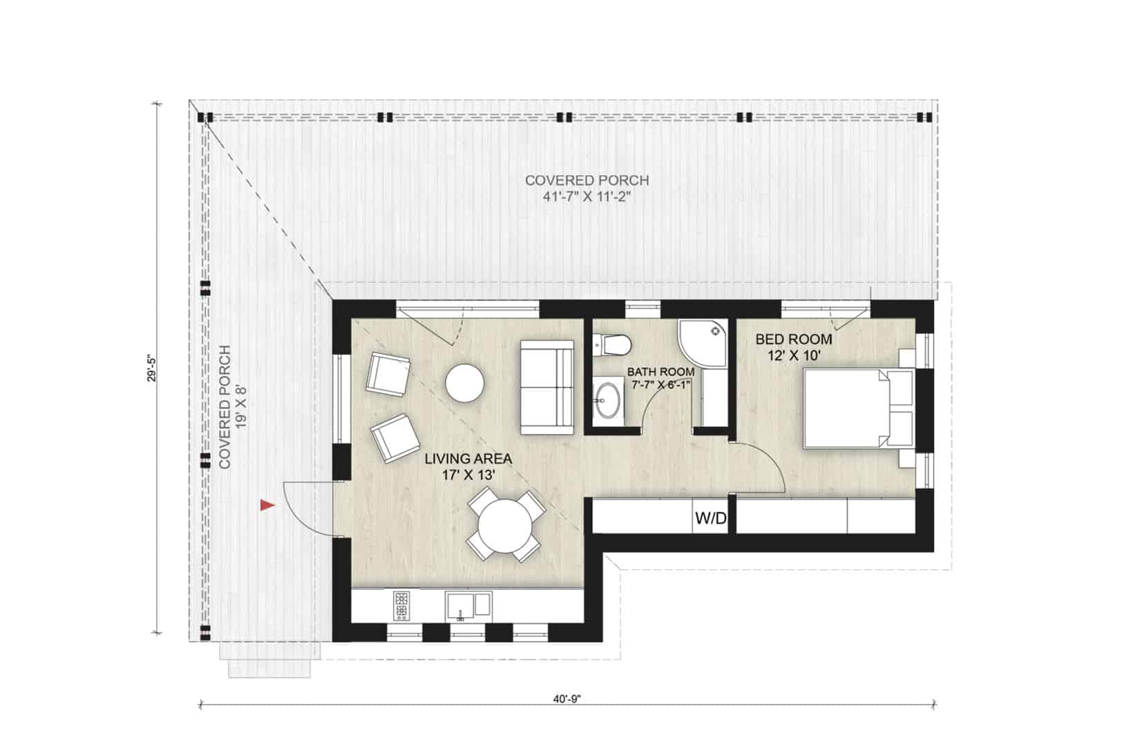 Guest House Plans Truoba Architects