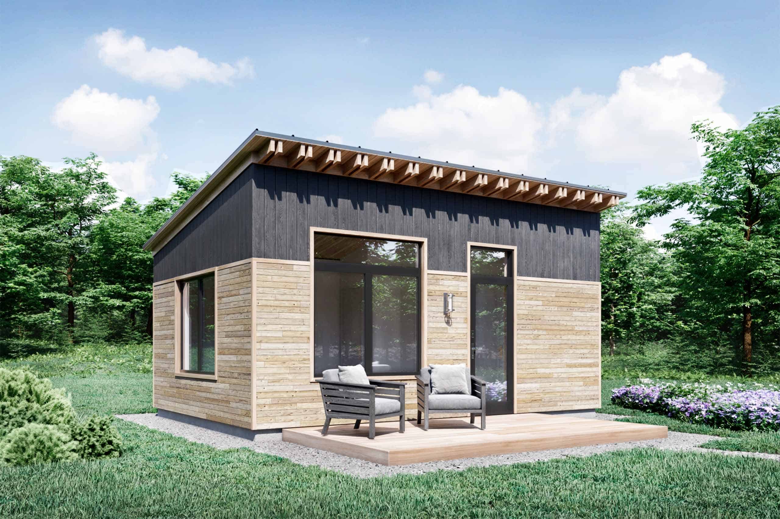 Truoba Mini 121 House Plan Accessory Dwelling Unit