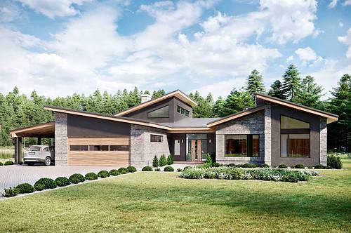 Mountain House Plans - Homes for Your Getaway