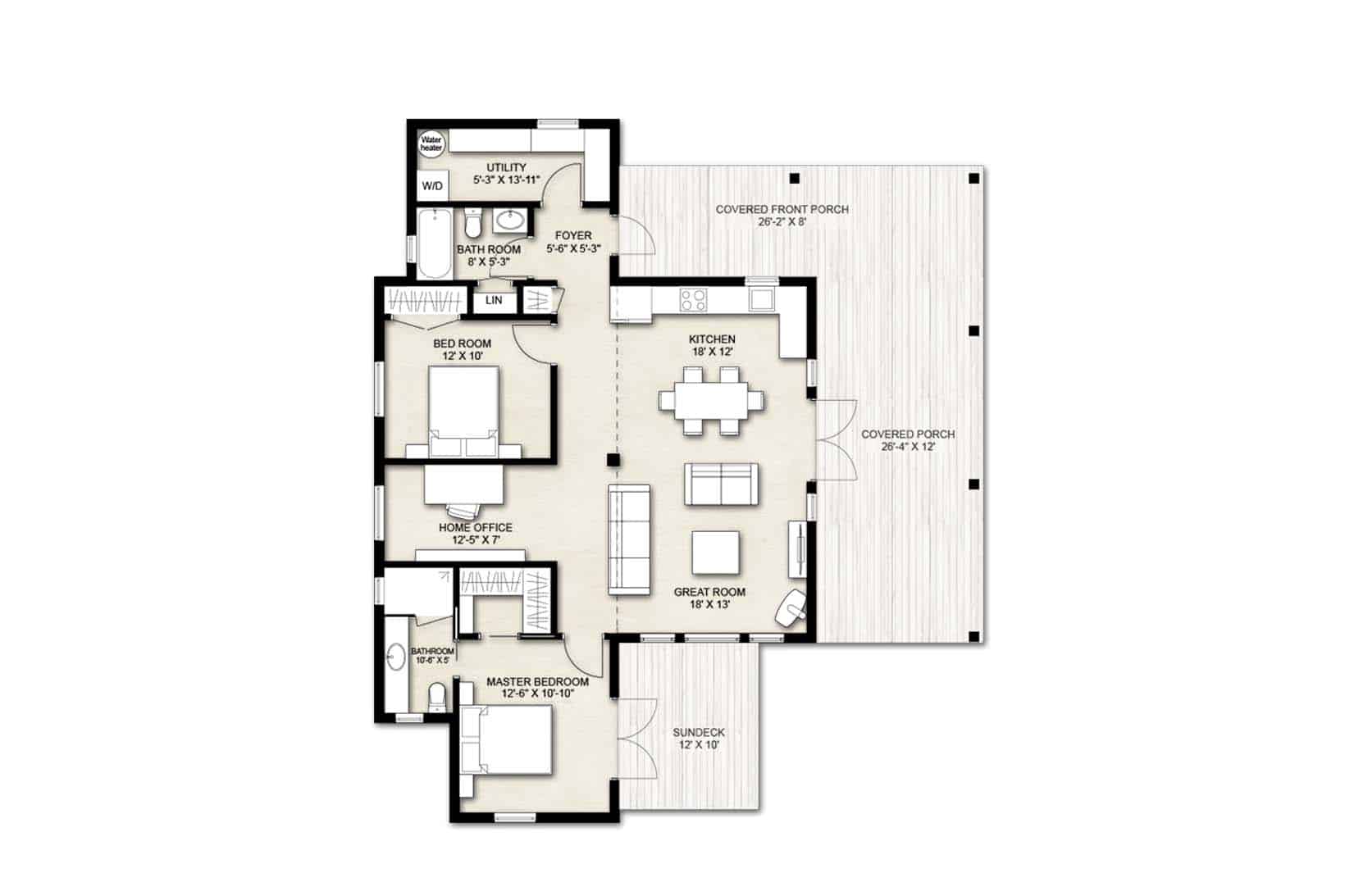 2 Bedroom House Plans Tiny Designed For Comfortable Living