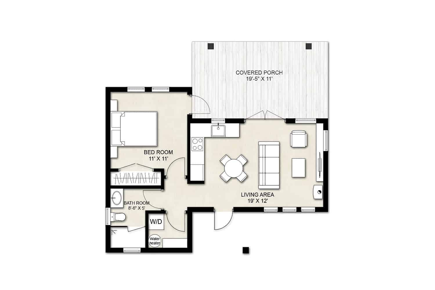 1 Bedroom ADU Floor Plans: A Comprehensive Guide to Understanding Features and Benefits